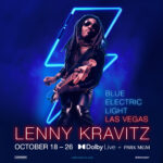 Lenny Kravitz ilumina Las Vegas con "Blue Electric Light"