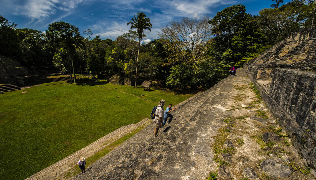 Caracol, yacimiento arqueológico maya. Foto cortesía The Belize Tourism Board