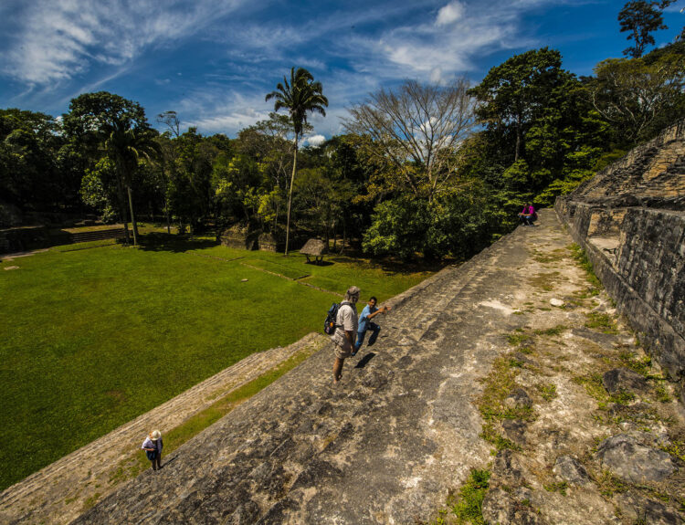 Caracol, yacimiento arqueológico maya. Foto cortesía The Belize Tourism Board