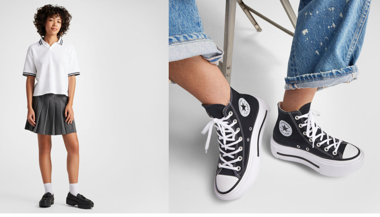 El regreso a clases siempre marca un nuevo comienzo: horarios, cuadernos impecables, mochilas listas y, por supuesto, el look perfecto para arrancar el ciclo escolar con confianza. Entre todas las piezas que definen un outfit universitario o escolar, el calzado ocupa un lugar especial, y aquí no hay duda: Converse es el ícono atemporal que vuelve a ser protagonista.