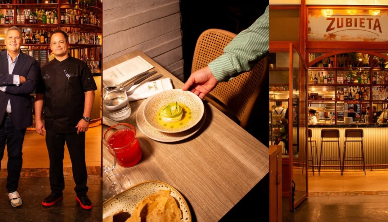 Zubieta se une al chef Roberto Alcocer para un menú exclusivo