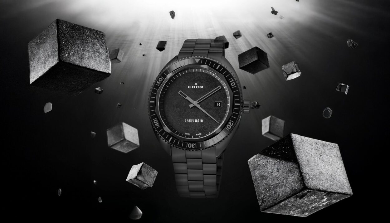 EDOX Hydro-Sub Label Noir
