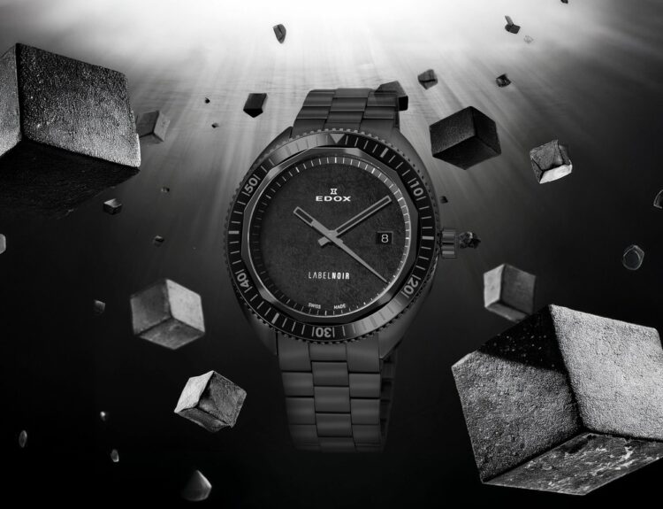 EDOX Hydro-Sub Label Noir