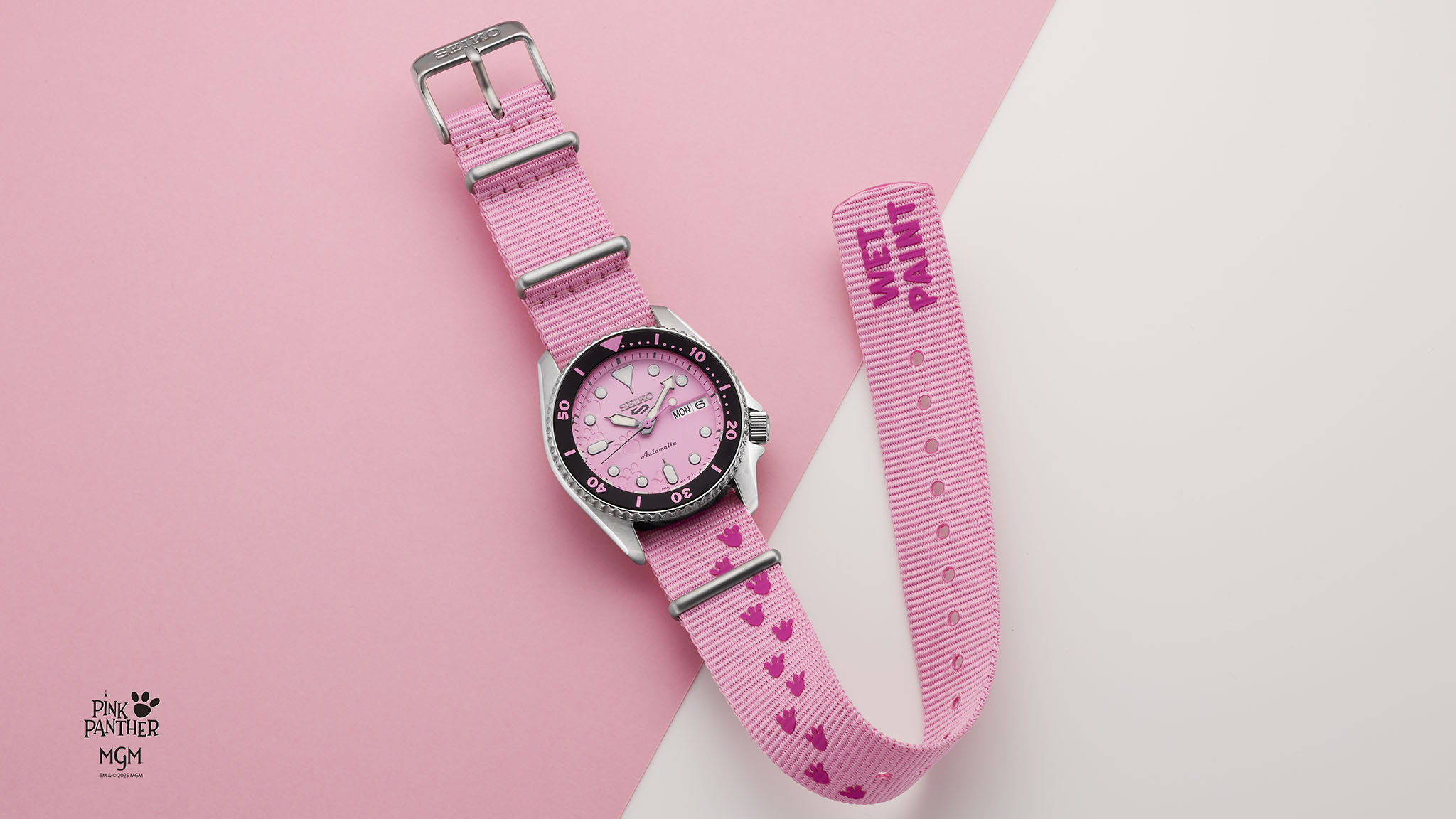 Seiko y el eterno glamour de la Pantera Rosa